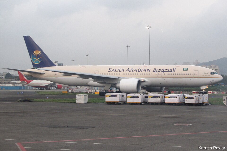 Aircraft registered HZ-AKW