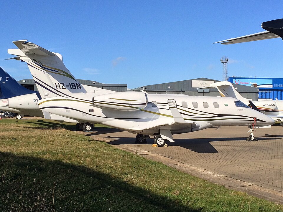 Aircraft registered HZ-IBN