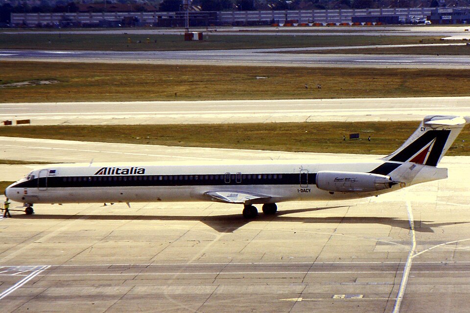 Aircraft registered I-DACY