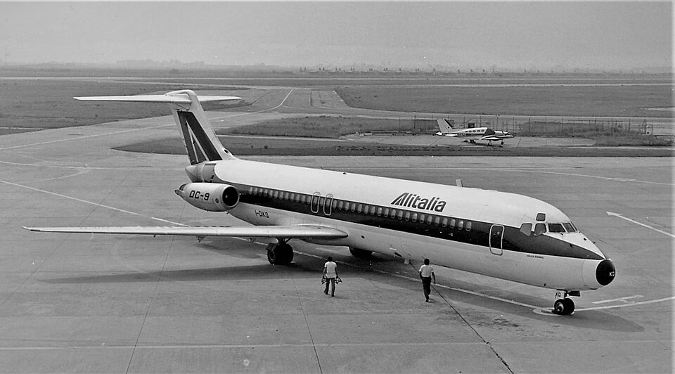 Aircraft registered I-DIKQ