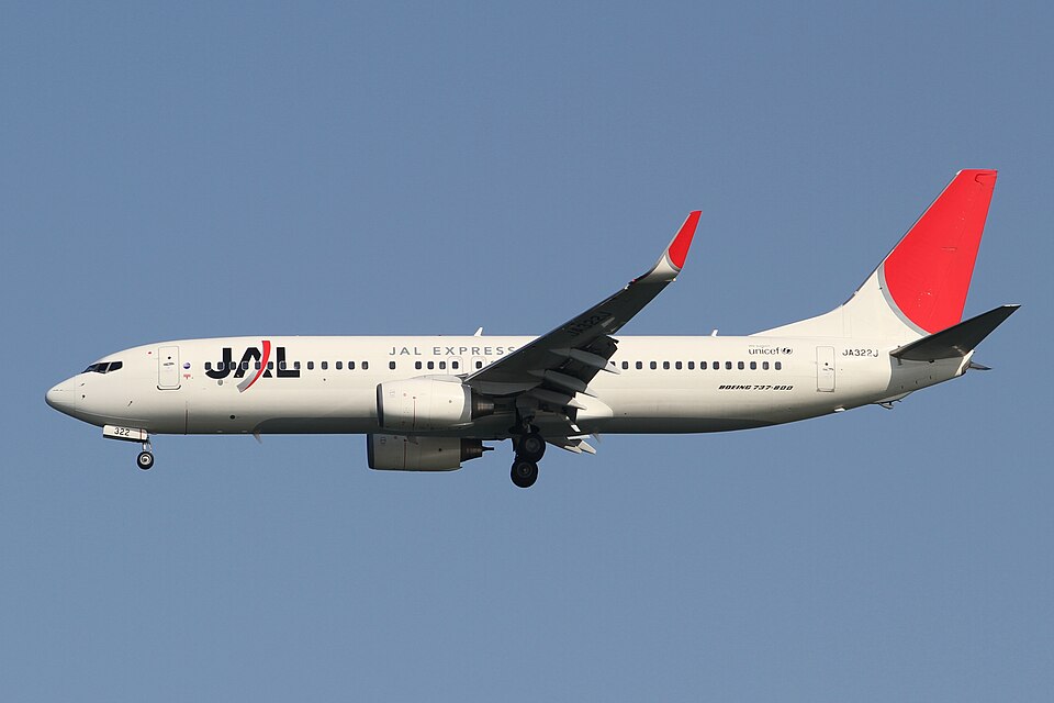 Aircraft registered JA322J