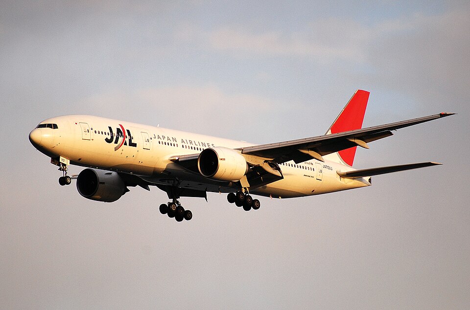 Aircraft registered JA701J