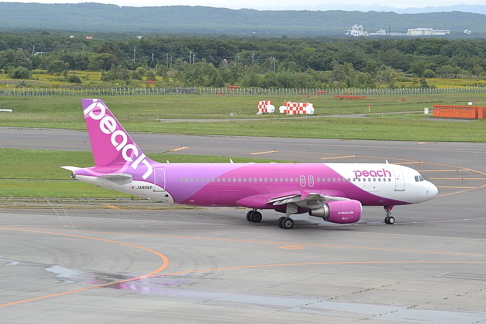 Aircraft registered JA806P
