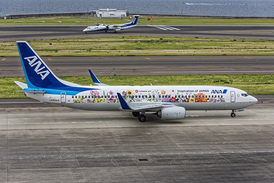 Aircraft registered JA85AN