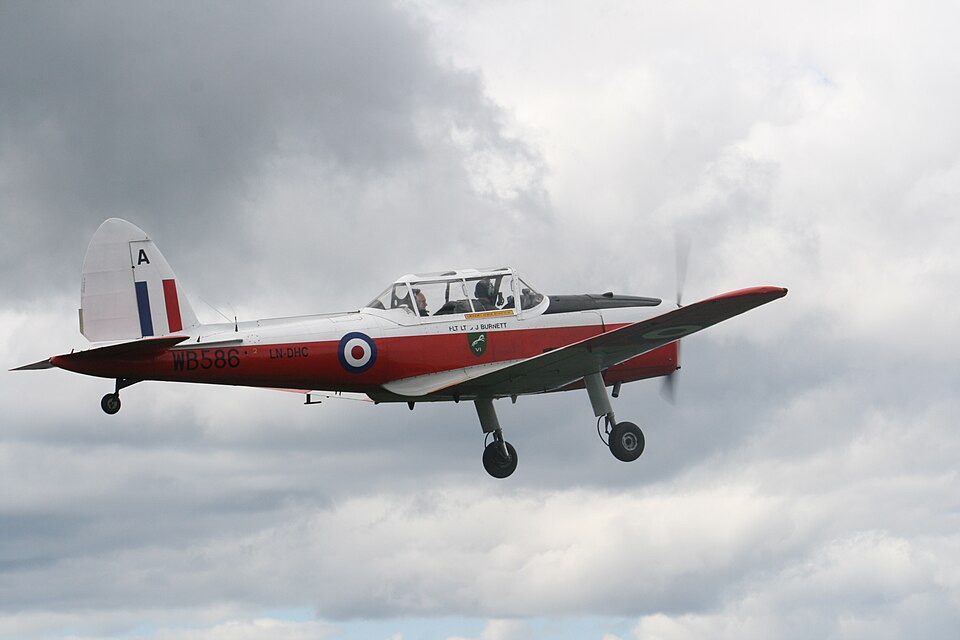 Aircraft registered LN-DHC