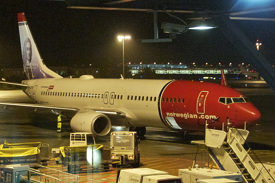 Aircraft registered LN-DYE
