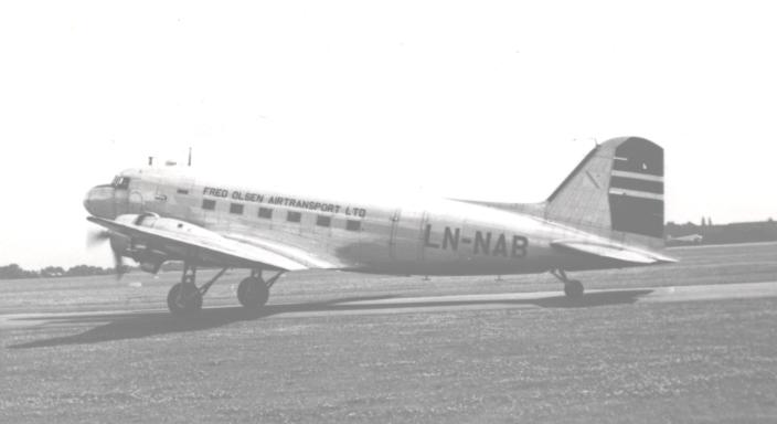 Aircraft registered LN-NAB