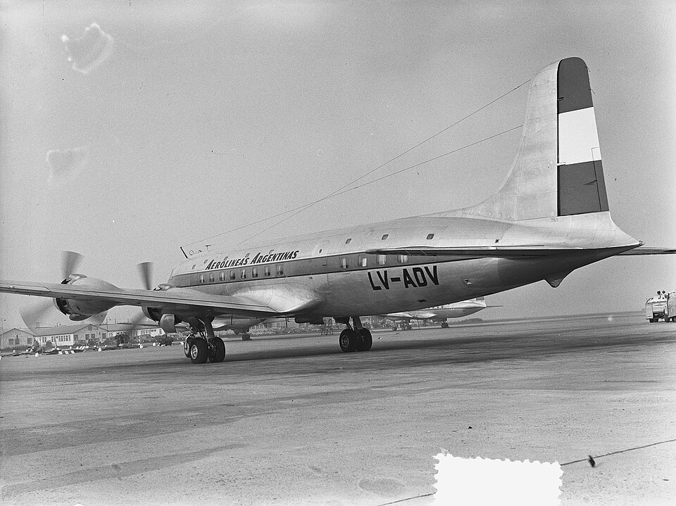 Aircraft registered LV-ADV