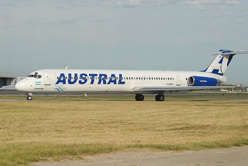 Aircraft registered LV-BEG