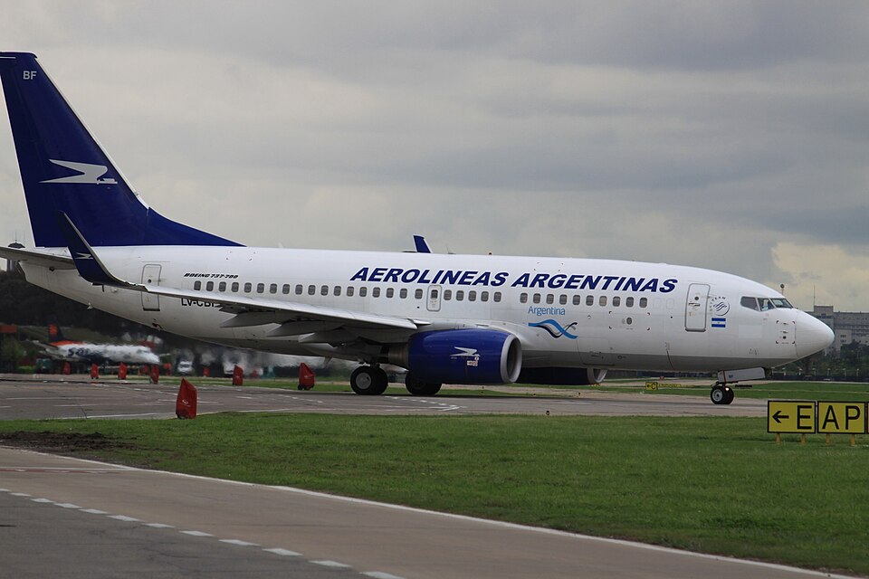 Aircraft registered LV-CBF
