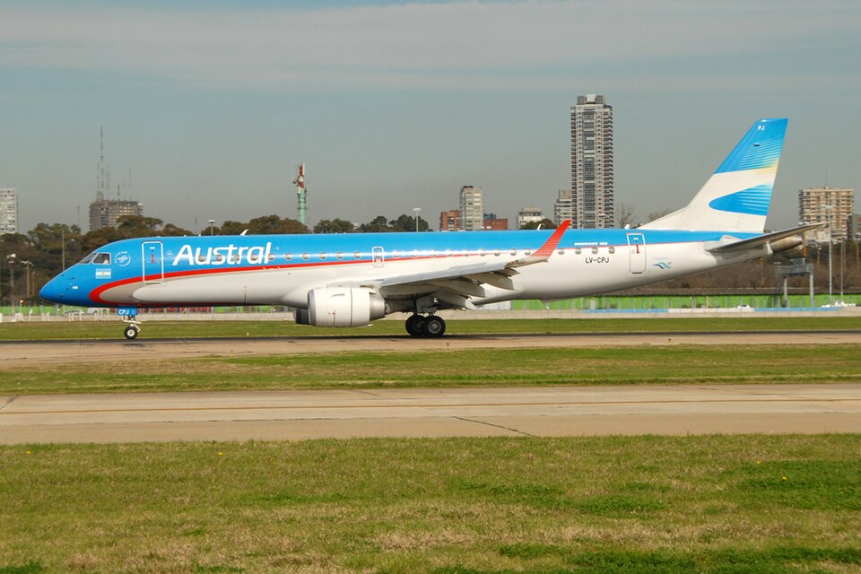 Aircraft registered LV-CPJ