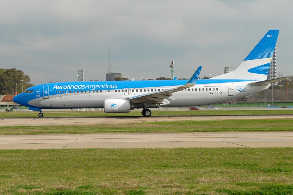 Aircraft registered LV-FRQ