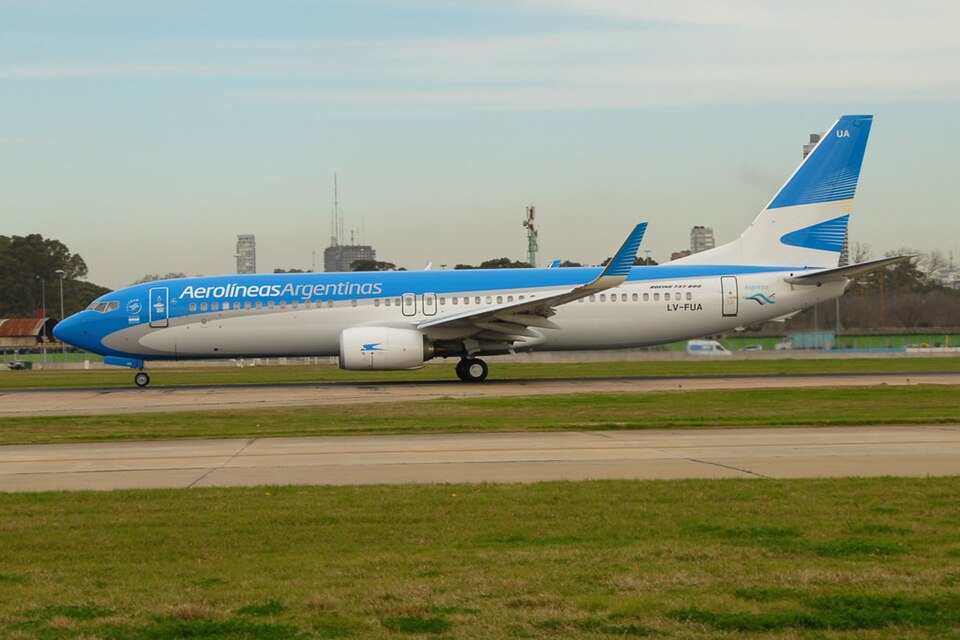Aircraft registered LV-FUA