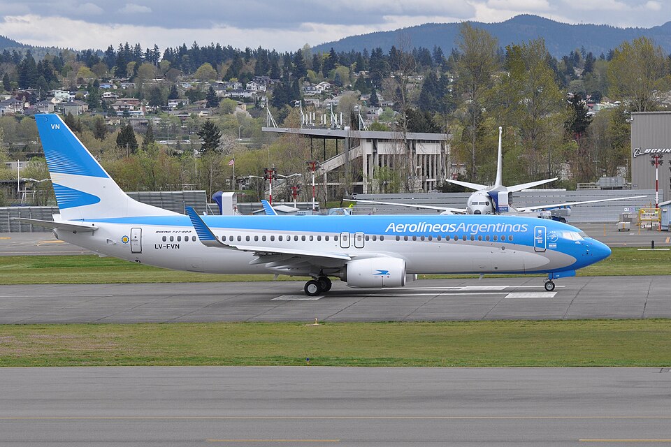 Aircraft registered LV-FVN