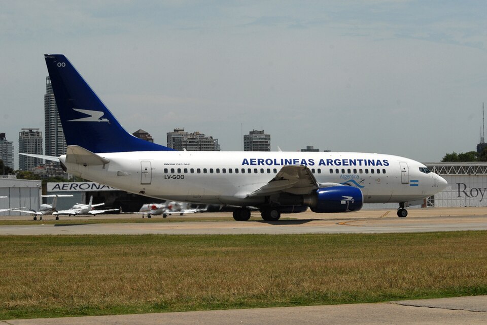 Aircraft registered LV-GOO
