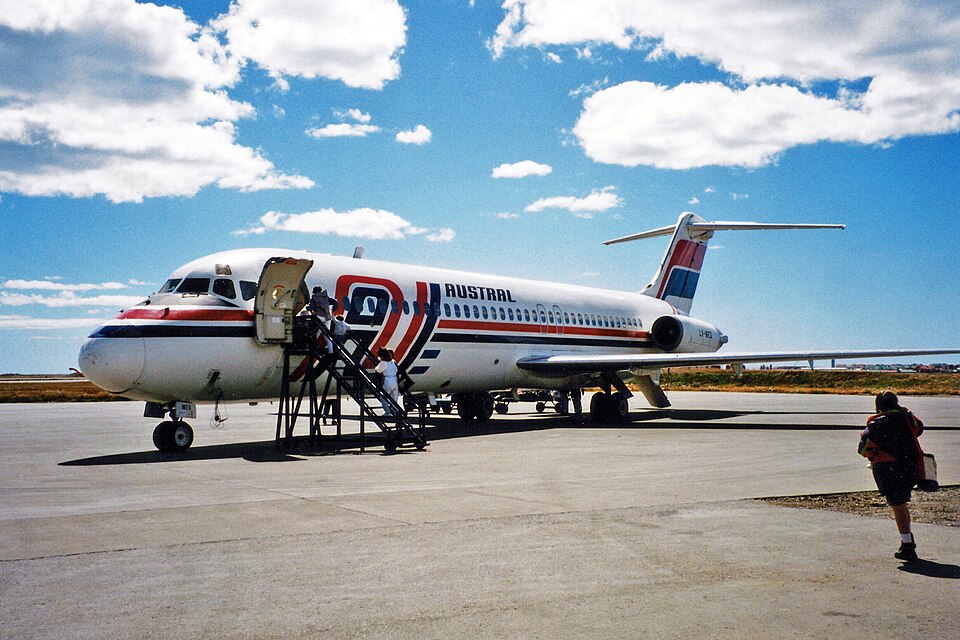 Aircraft registered LV-WEG