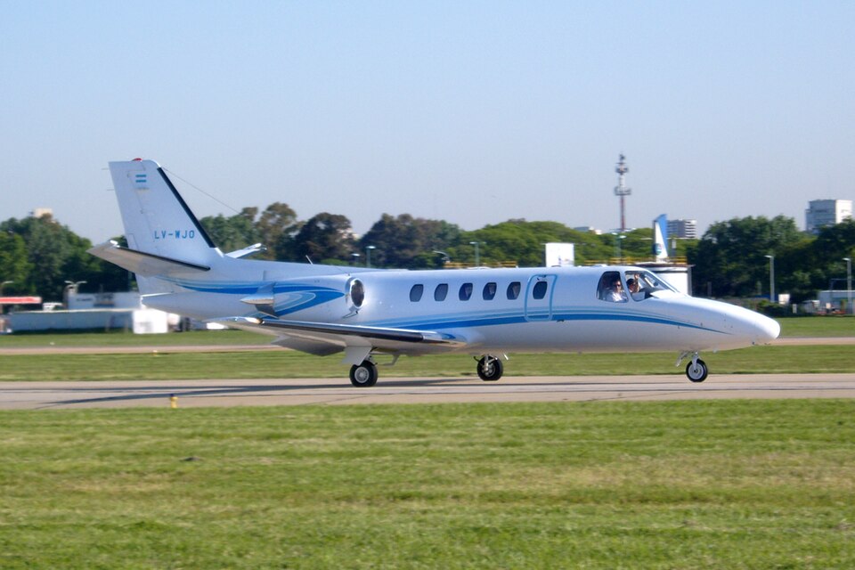 Aircraft registered LV-WJO