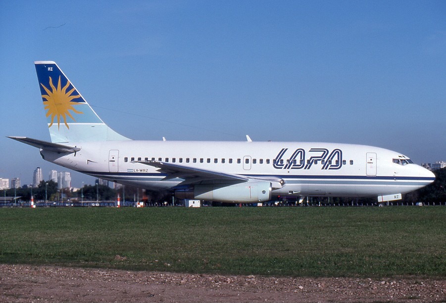 Aircraft registered LV-WRZ