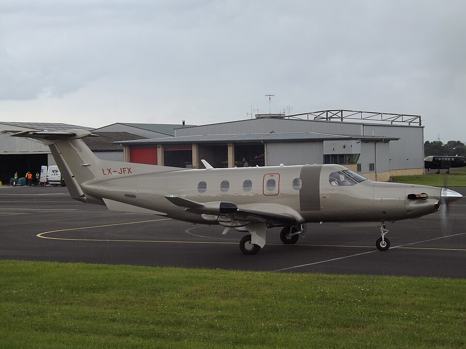 Aircraft registered LX-JFX