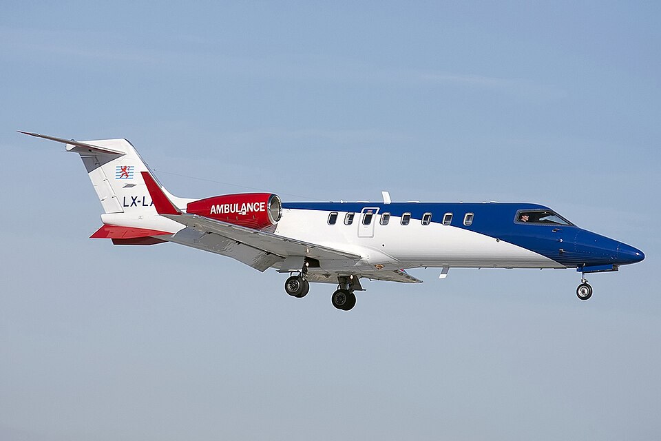 Aircraft registered LX-LAA