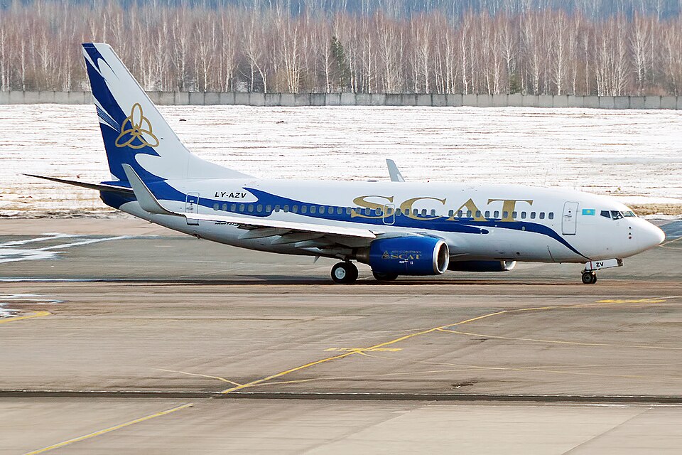 Aircraft registered LY-AZV