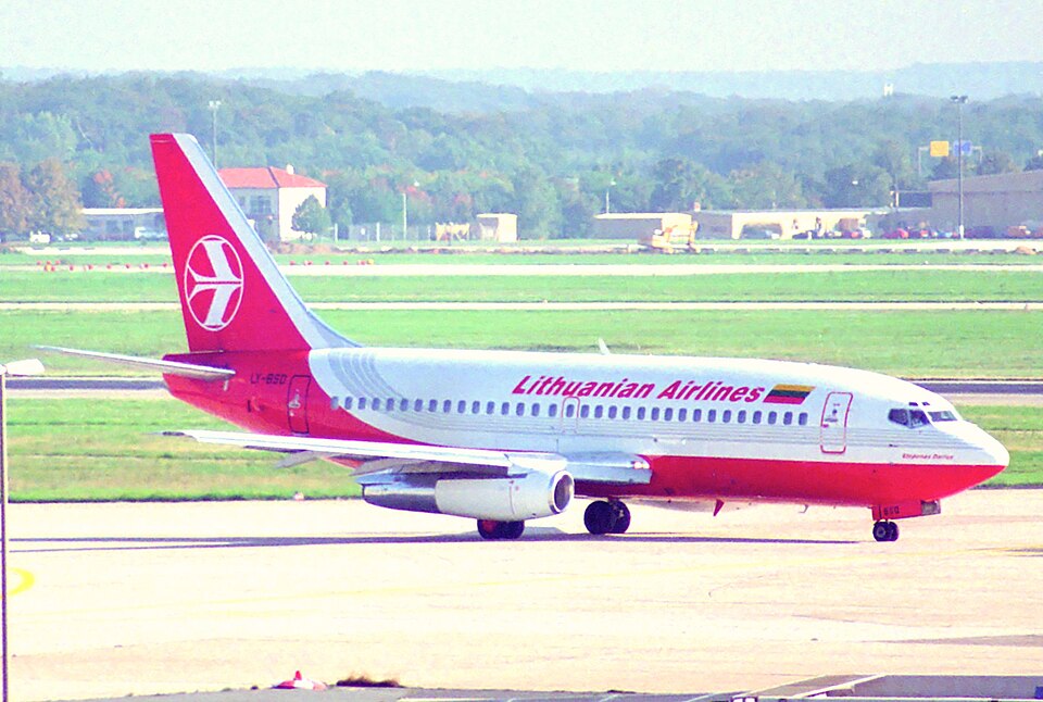 Aircraft registered LY-BSD