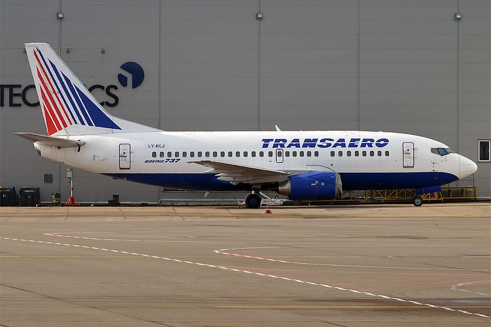 Aircraft registered LY-KLJ