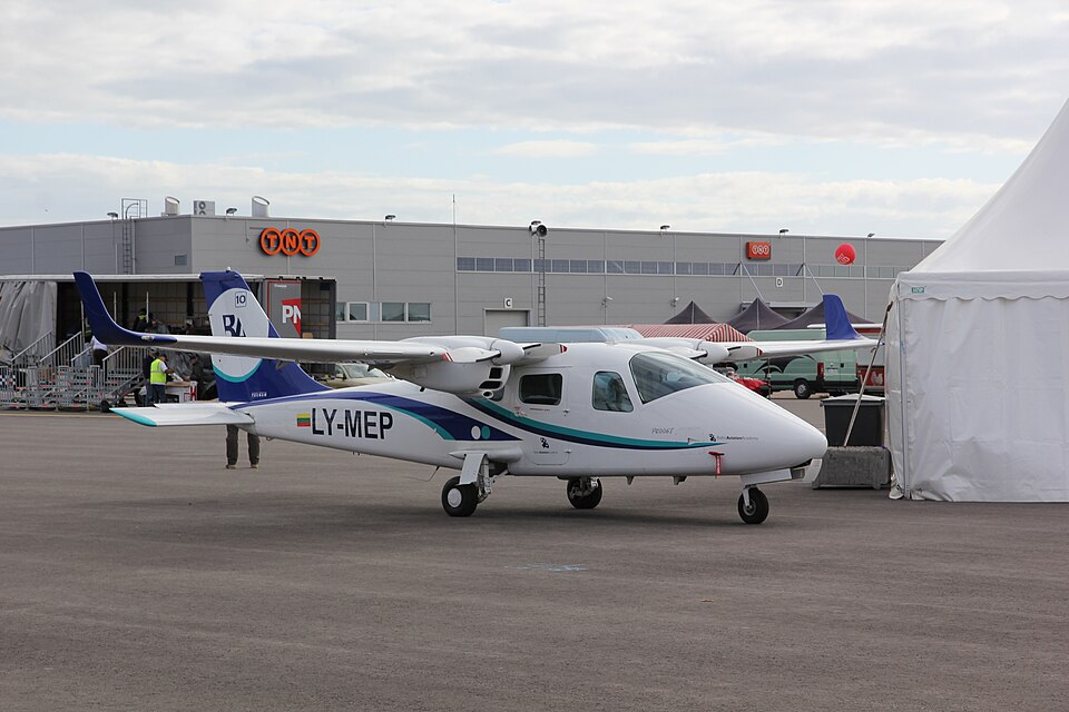 Aircraft registered LY-MEP