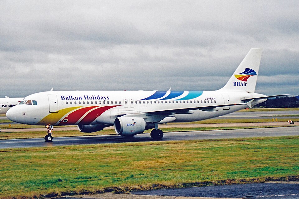 Aircraft registered LZ-BHA