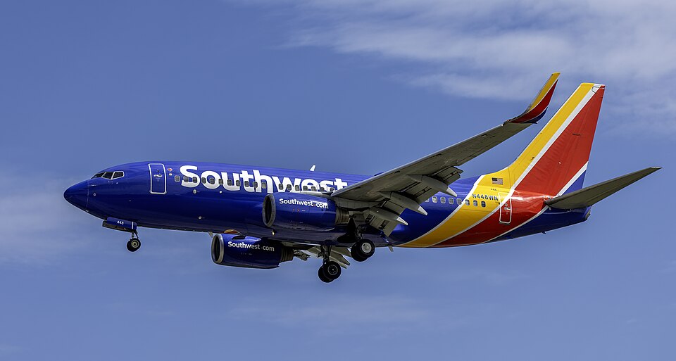 Aircraft registered N448WN