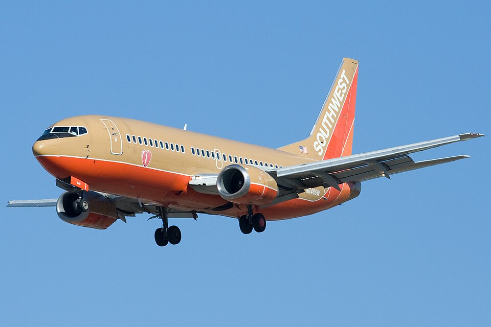 Aircraft registered N648SW
