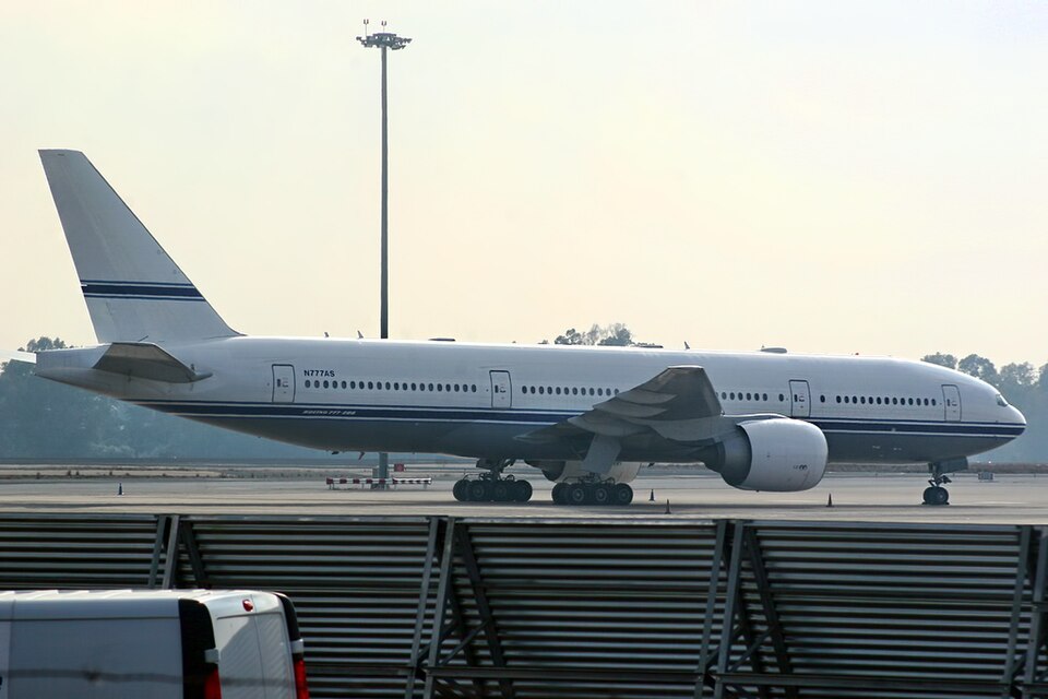 Aircraft registered N777AS