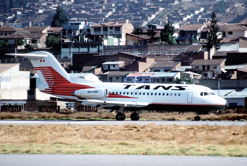 Aircraft registered OB-1396