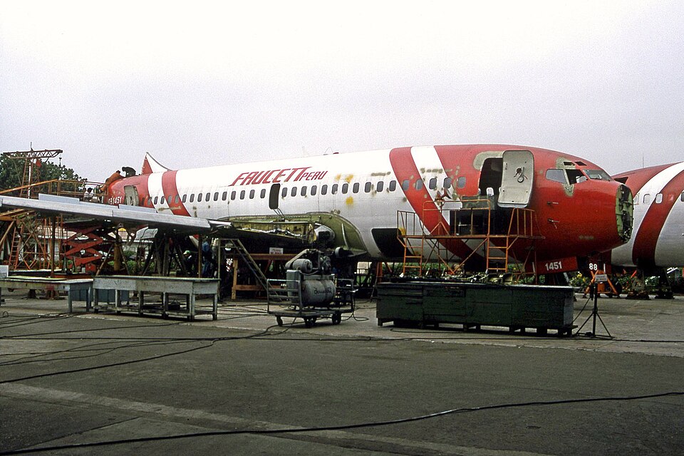 Aircraft registered OB-1451