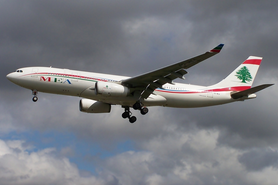 Aircraft registered OD-MEA