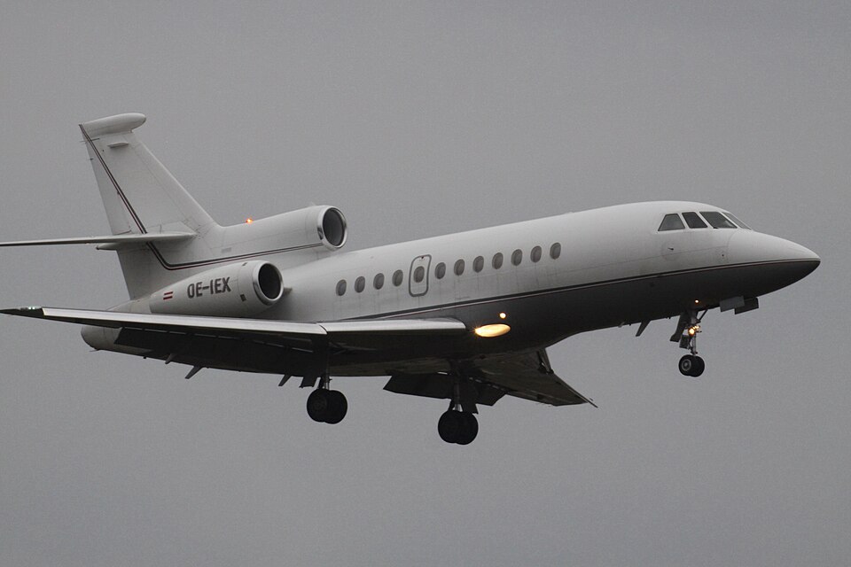 Aircraft registered OE-IEX