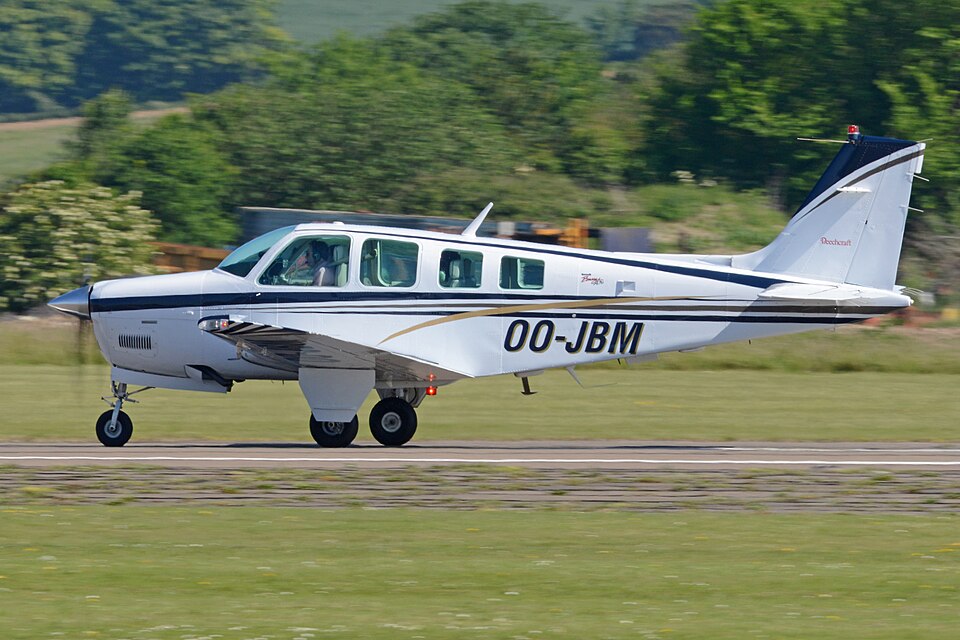 Aircraft registered OO-JBM