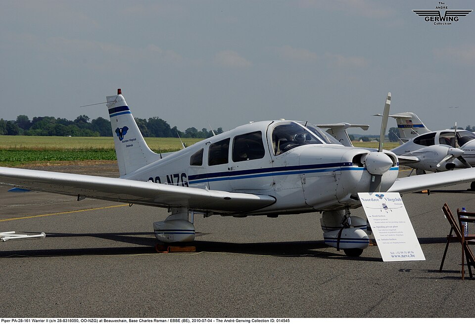 Aircraft registered OO-NZG