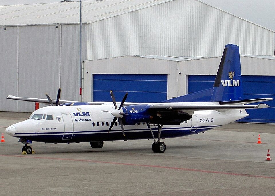 Aircraft registered OO-VLQ
