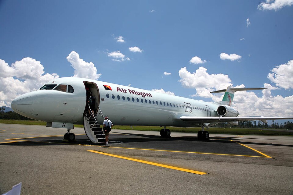 Aircraft registered P2-ANH
