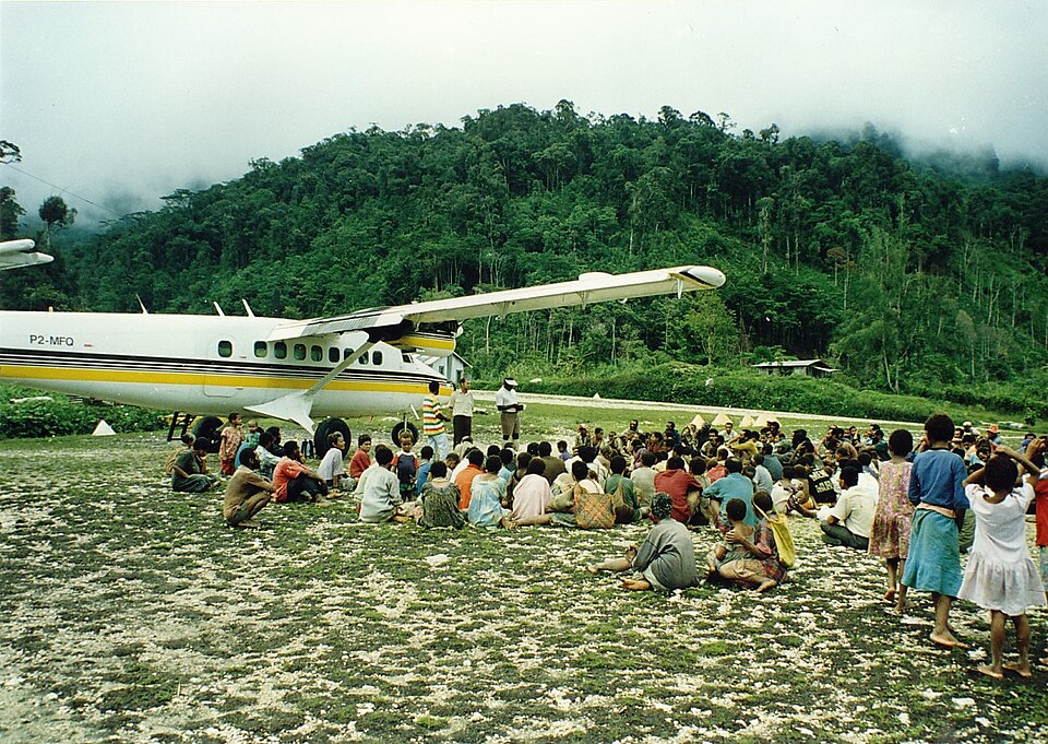 Aircraft registered P2-MFQ