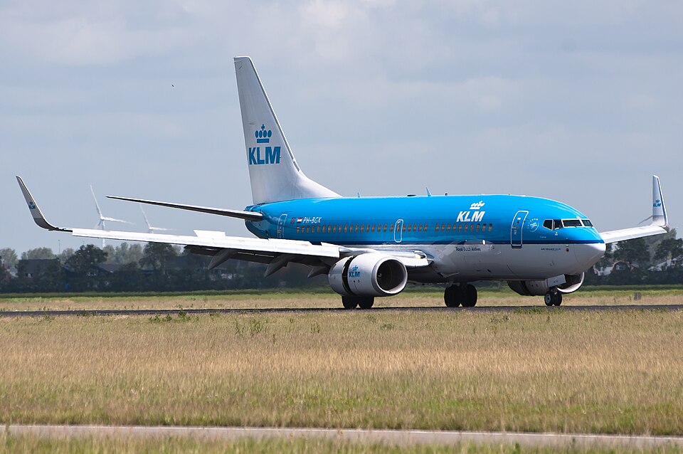 Aircraft registered PH-BGK