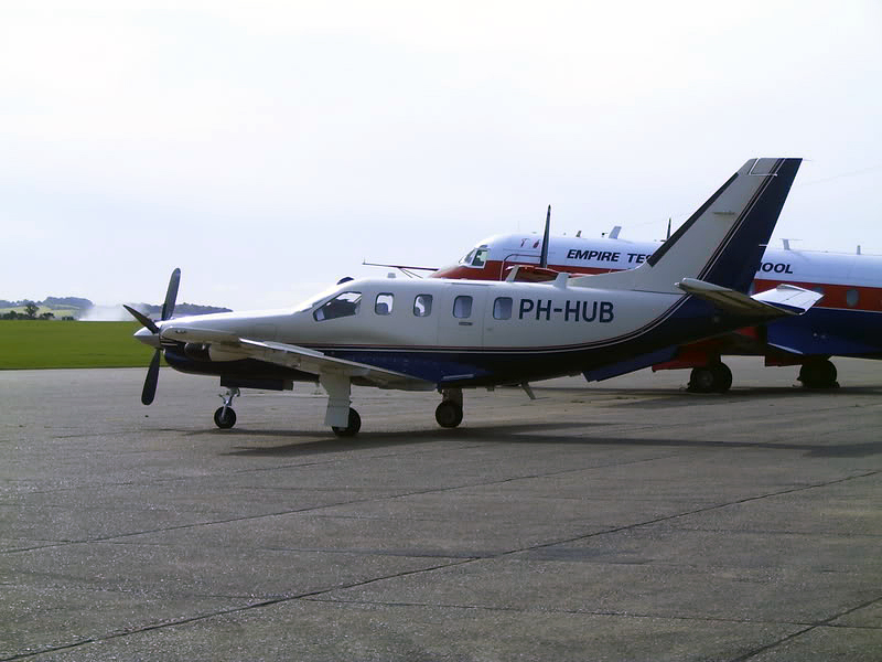 Aircraft registered PH-HUB