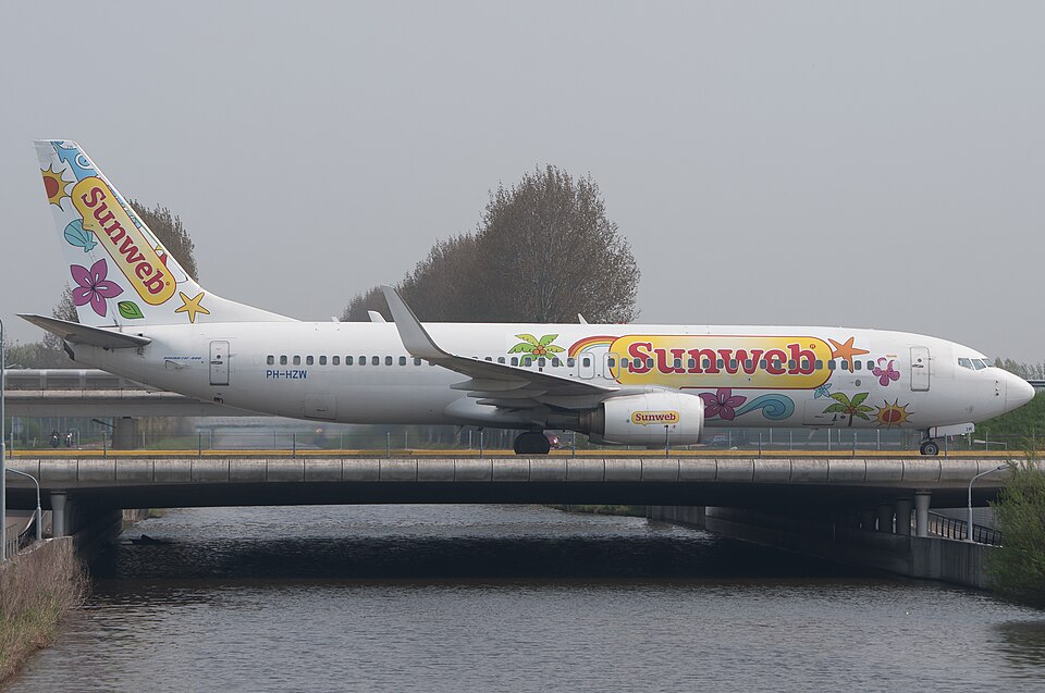 Aircraft registered PH-HZW