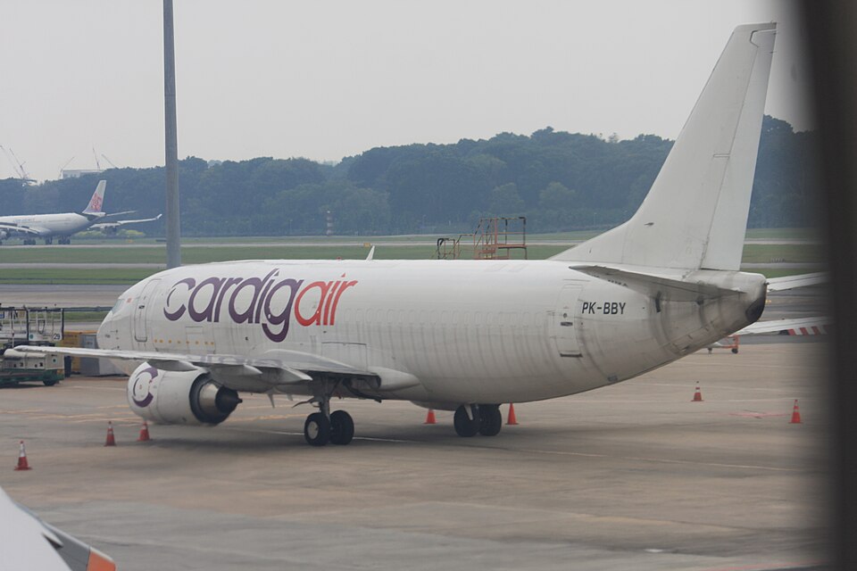 Aircraft registered PK-BBY