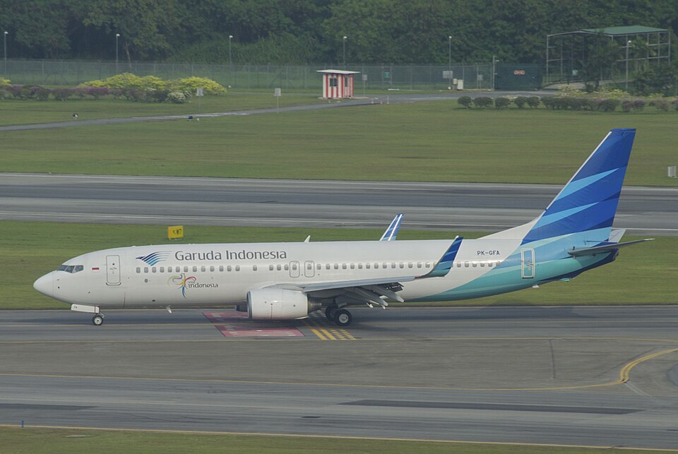 Aircraft registered PK-GFA