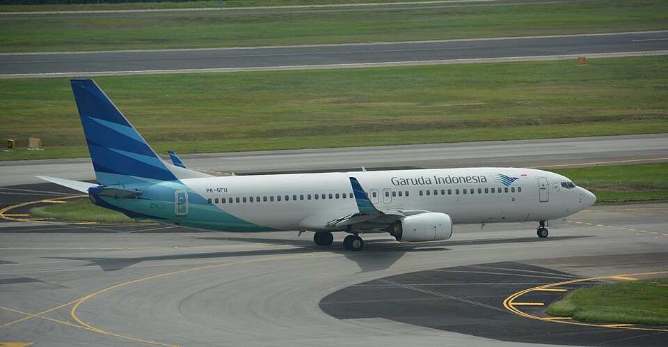 Aircraft registered PK-GFU