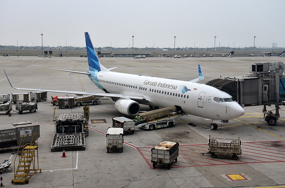 Aircraft registered PK-GFV