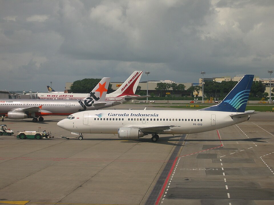 Aircraft registered PK-GGQ