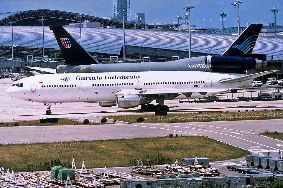 Aircraft registered PK-GIB